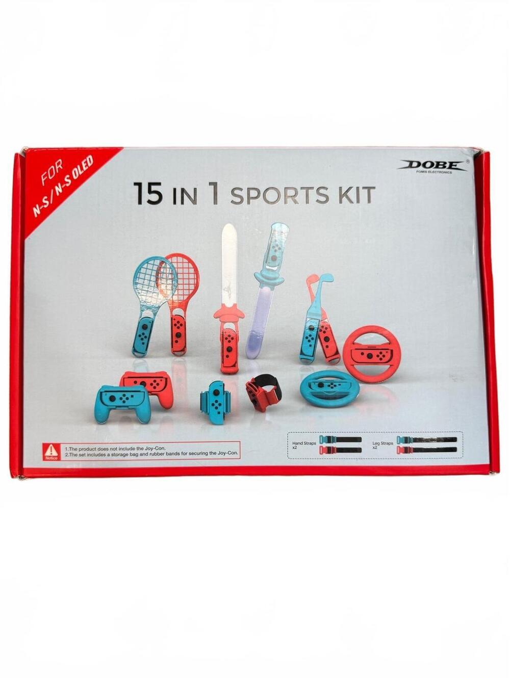 DOBE TNS-3152 15-in-1 Sports Kit for Nintendo Switch / Switch OLED NIB